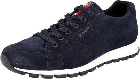 prada schuhe herren blau|Prada.